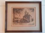 3 Gravures originales de Henri Quittelier - Vues d'Uccle, Antiquités & Art, Enlèvement