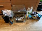 Aquarium 20L met toebehoren, Ophalen, Gebruikt, Leeg aquarium