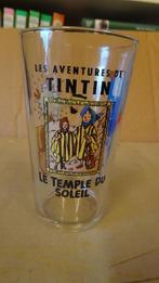 Groot glas Tintin Amora 1994 - De Tempel van de Zon, Ophalen of Verzenden, Kuifje, Zo goed als nieuw, Gebruiksvoorwerp