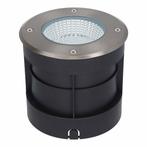 Lucie LED Grondspot RVS - Rond - 12 Watt - 3000K - 1000lm, Huis en Inrichting, Lampen | Overige, Nieuw, Modern, LED grondspot voor tuin / parking