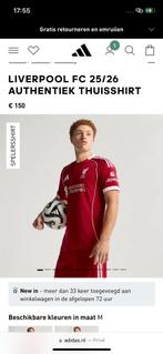 Liverpool2025/2026 thuisshirt lange mouwen antiek, Verzenden, Oranje, Voetbal