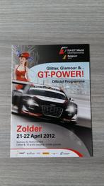 Fia GT1 World Championship 2012 Circuit Zolder - Programme, Ophalen of Verzenden, Zo goed als nieuw, Algemeen