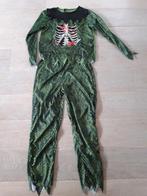 Skelet groen pak Halloween maat 146, Kinderen en Baby's, Ophalen of Verzenden, Gebruikt, 146 t/m 152, Jongen of Meisje