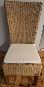 4 rieten landelijke stoelen ., Enlèvement, Comme neuf