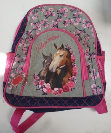 klein rugzakje paarden I love horses beschikbaar voor biedingen