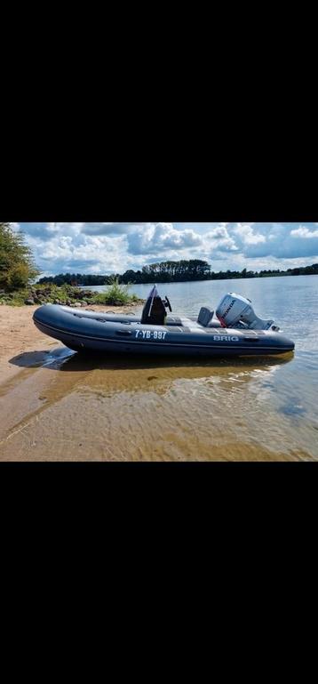 Brig falcon 450 Honda 50pk, Enlèvement, Comme neuf