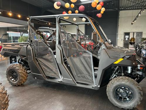 PROMO ESTIVALE POLARIS RANGER CREW 1000 EPS 6 PLACES, Motos, Quads & Trikes, 12 à 35 kW, 2 cylindres, Enlèvement