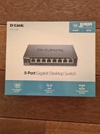 D-Link DGS-108 (NIEUW), Computers en Software, Netwerk switches, Nieuw, Ophalen of Verzenden