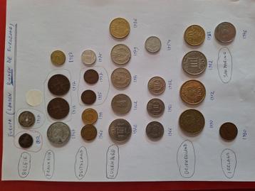 Oude Europese en niet-Europese munten beschikbaar voor biedingen