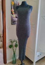 Jurk zilver grijs rekbaar nieuwe collectie maat 38/40, Maat 38/40 (M), Nieuw, Ophalen of Verzenden, Grijs