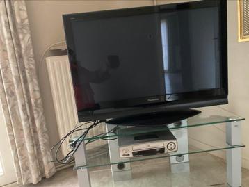 Glazen tv meubel merk Dagetti, Huis en Inrichting, Ophalen, Zo goed als nieuw