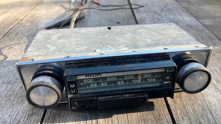 Vintage Philips autoradio 22RN311/50, Auto diversen, Autoradio's, Gebruikt, Ophalen of Verzenden