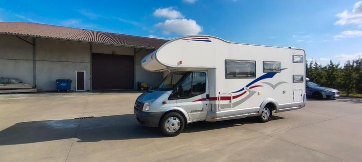 Euramobil 685vb, Caravans en Kamperen, Mobilhomes, Particulier, tot en met 6, Alkoof, Ford, Ford, Diesel, Handgeschakeld, Treinzit