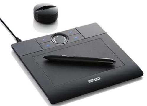 Wacom - Bamboo MTE450 USB Tablet with Cordless Pen, Computers en Software, Tekentablets, Zo goed als nieuw, Ophalen of Verzenden