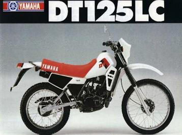 1982-1987 Yamaha DT 125 LC onderdelen beschikbaar voor biedingen