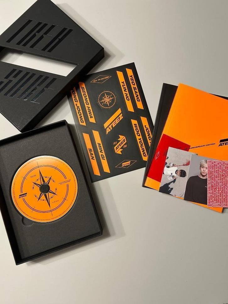 Kpop album ateez ep.fin: all to action (1st anniversary ed.), Cd's en Dvd's, Cd's | Pop, Nieuw in verpakking, 2000 tot heden, Ophalen of Verzenden