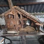 Handgemaakte decoratieve miniatuur – met verlichting, Antiek en Kunst, Kunst | Beelden en Houtsnijwerken, Ophalen