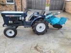 Mini tractor met spitfrees Mitsubishi, Hobby en Vrije tijd, Ophalen, Gebruikt