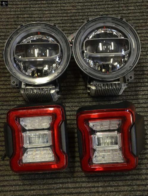 Jeep Wrangler 4 / IV Led Koplamp links rechts achterlicht, Autos : Pièces & Accessoires, Éclairage, Jeep, Utilisé, Enlèvement