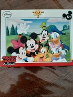 Puzzle mickey 63 pièces, Enlèvement ou Envoi, Plus de 50 pièces, Comme neuf, 4 à 6 ans