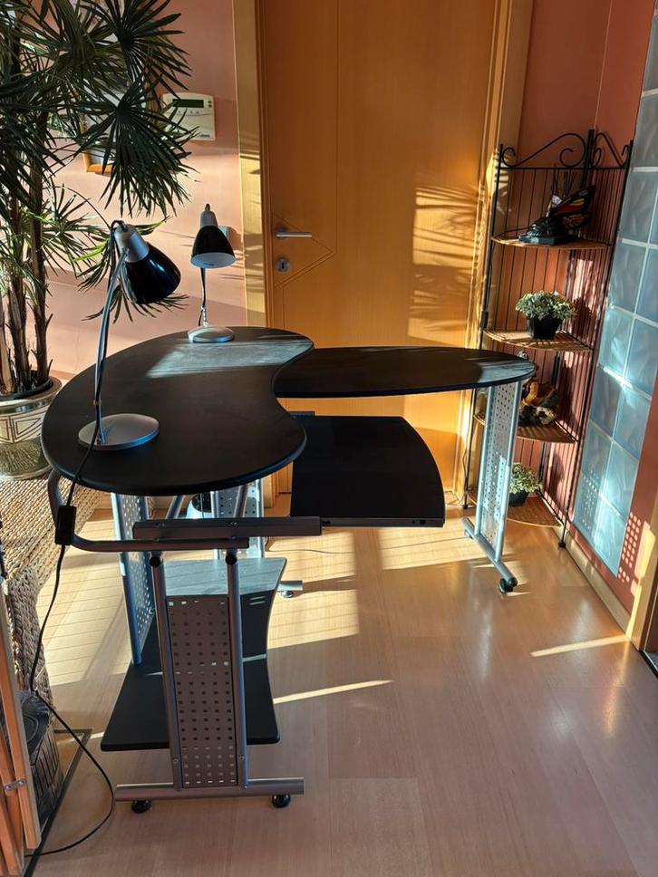 Bureau, computertafel, Huis en Inrichting, Bureaus, Gebruikt, Bureau, Ophalen