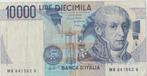 10000 Lire Diecimila Banca D'Italia Volta 1984, Timbres & Monnaies, Enlèvement ou Envoi, Italie, Billets en vrac