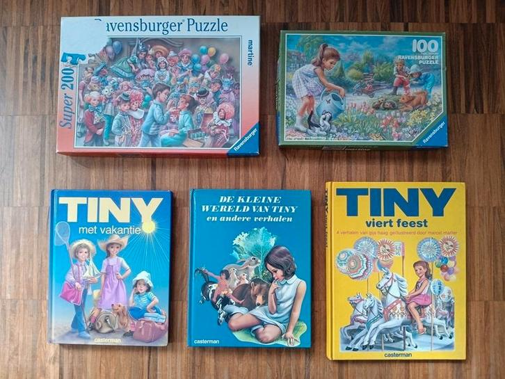 Nostalgische set Tiny, Verzamelen, Speelgoed, Zo goed als nieuw, Ophalen of Verzenden