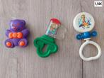 3 leuke speeltjes baby speelgoed, Kinderen en Baby's, Speelgoed | Babyspeelgoed, Gebruikt, Ophalen of Verzenden, Rammelaar
