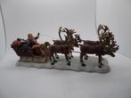 Mooi oud/nieuw Luville Item   santa reindeer sledge, Nieuw, Ophalen of Verzenden