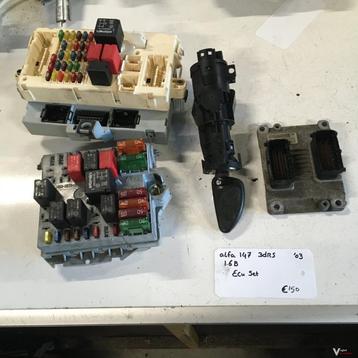 Alf 147  3drs  2003 1.6 benzine  ECU Set met contactslot beschikbaar voor biedingen