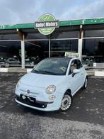Fiat 500 100.000 km uit 2008, Auto's, Voorwielaandrijving, 4 zetels, Beige, Blauw