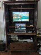 Computer/tv kast, Huis en Inrichting, Ophalen, Gebruikt, 70 tot 120 cm, 120 tot 170 cm