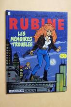 BD Rubine Les mémoires troubles, Ophalen of Verzenden, Zo goed als nieuw, Eén stripboek