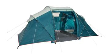 Koepeltent voor 4 personen Arpenaz 4.2 met 2 slaapruimte, Ophalen, Zo goed als nieuw, Tot en met 4
