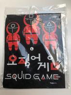T-shirt New Squid Game noir - manches courtes, Vêtements | Hommes, T-shirts, Noir, Enlèvement ou Envoi, Taille 52/54 (L), Squid Game