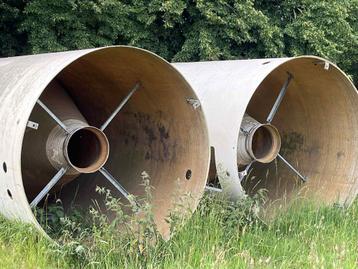 Voedersilo dubbelwandig beschikbaar voor biedingen