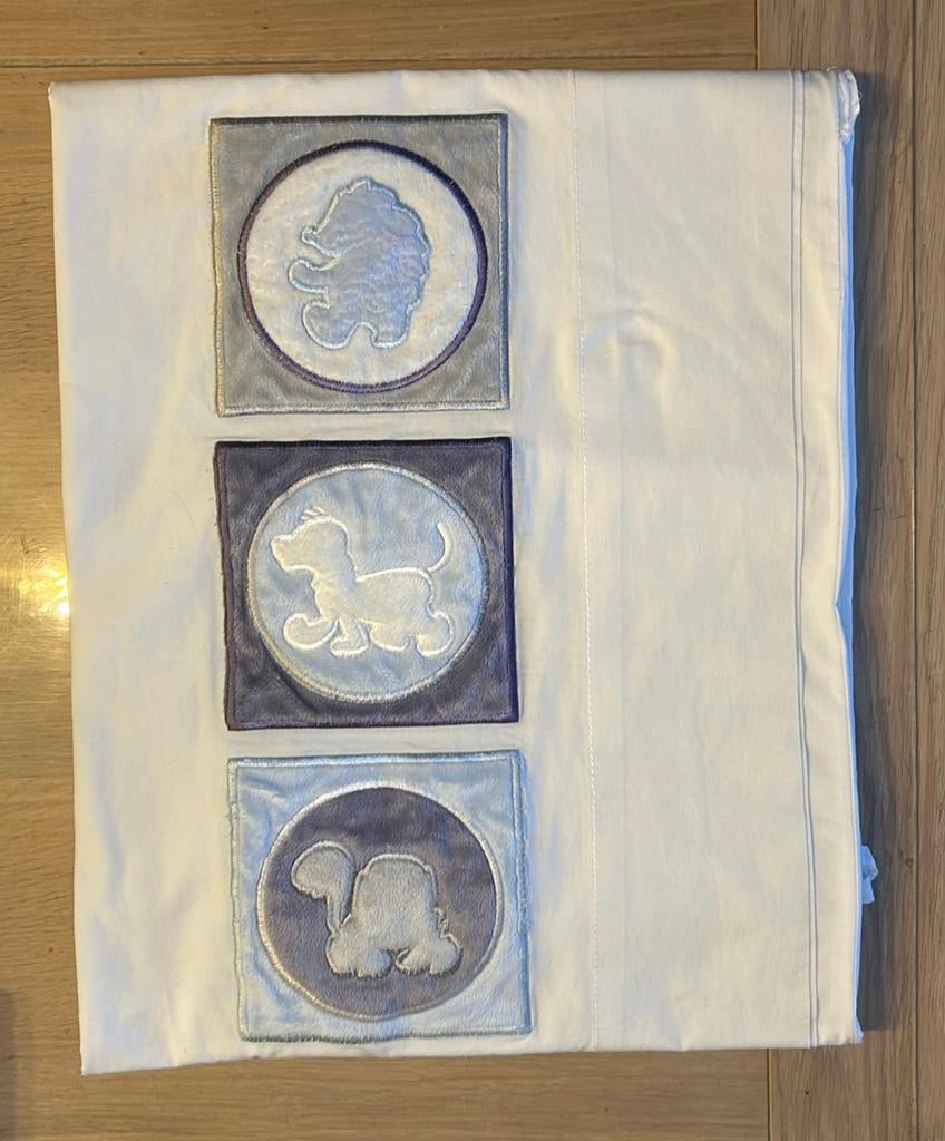 🦔 🐶 🐢 Hemel van noukie’s, Enfants & Bébés, Chambre d'enfant | Linge de lit, Comme neuf, Autres types, Blanc, Garçon ou Fille