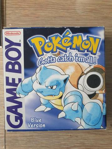 Nieuw pockemon gotta catch em all bleu version met doos retr beschikbaar voor biedingen