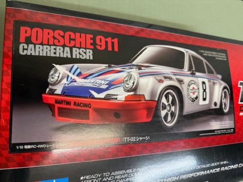 Tamiya TT02 Porsche 911 - 58571 - NIB, Hobby en Vrije tijd, Modelbouw | Radiografisch | Auto's, Nieuw, Auto onroad, Elektro, Schaal 1:10
