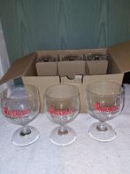 6 oude kristallen glazen WATERLOO, Verzamelen, Ophalen of Verzenden, Nieuw, Bierglas