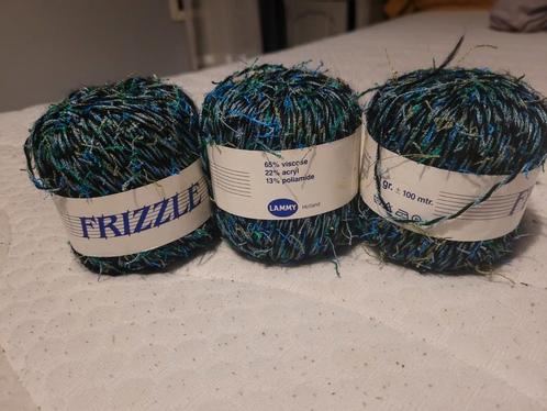 Lammy Frizzle fancy breigaren met 3 bollen, Hobby en Vrije tijd, Breien en Haken, Nieuw, Breien, Ophalen of Verzenden