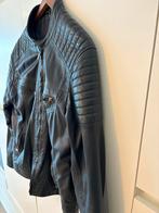 Leren jas, Kleding | Heren, Jassen | Winter, Ophalen, Zo goed als nieuw, Blauw