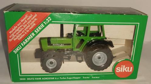 Siku 2850 Deutz Fahr Agrostar 6.61 Turbo Zugschlepper 1:32., Hobby en Vrije tijd, Modelauto's | 1:32, Nieuw, Tractor of Landbouw