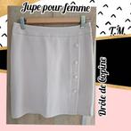 Jupe courte pour femme-blanc cassé-Drôle de Copine-TM, Vêtements | Femmes, Jupes, Taille 38/40 (M), Au-dessus du genou, Porté