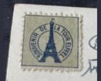 Vignette Souvenir De La Tour Eiffel TOWER Paris LABEL, Postzegels en Munten, Bankbiljetten | Europa | Eurobiljetten, Ophalen of Verzenden
