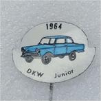 SP0917 Speldje 1964 DKW Junior blauw, Collections, Broches, Pins & Badges, Utilisé, Enlèvement ou Envoi