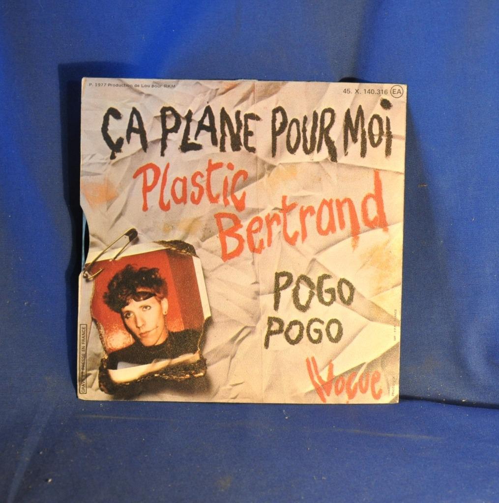 vinyl 45 tours vintage plastique bertrand  (x2103), Ophalen of Verzenden, Gebruikt