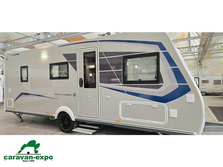 CARAVELAIR ARTICA 586, Caravans en Kamperen, Caravans, Bedrijf, tot en met 6, 1250 - 1500 kg, Caravelair, 6 tot 7 meter