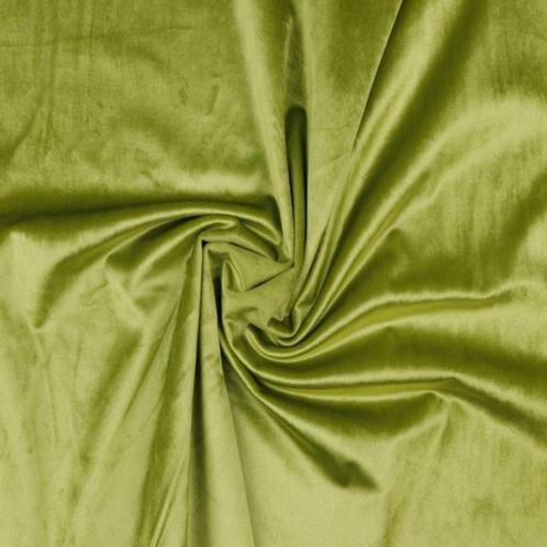 6166) 150x100cm tissus d'ameublement velours vert, Hobby & Loisirs créatifs, Tissus & Chiffons, Neuf, Polyester, 120 cm ou plus