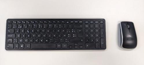 Ensemble clavier et souris sans fil Dell KM714, Informatique & Logiciels, Claviers, Utilisé, Azerty, Sans fil, Ensemble clavier et souris